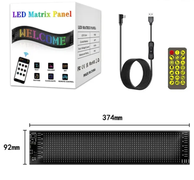 DrivingDisplay™ LED Car Sign